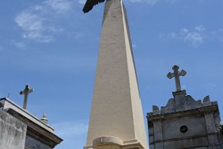 29 Domingo Faustino Sarmiento President Of Argentina 1868-74 Obelisk With A Condor And Iron Bas Relief Recoleta Cemetery Buenos Aires.jpg